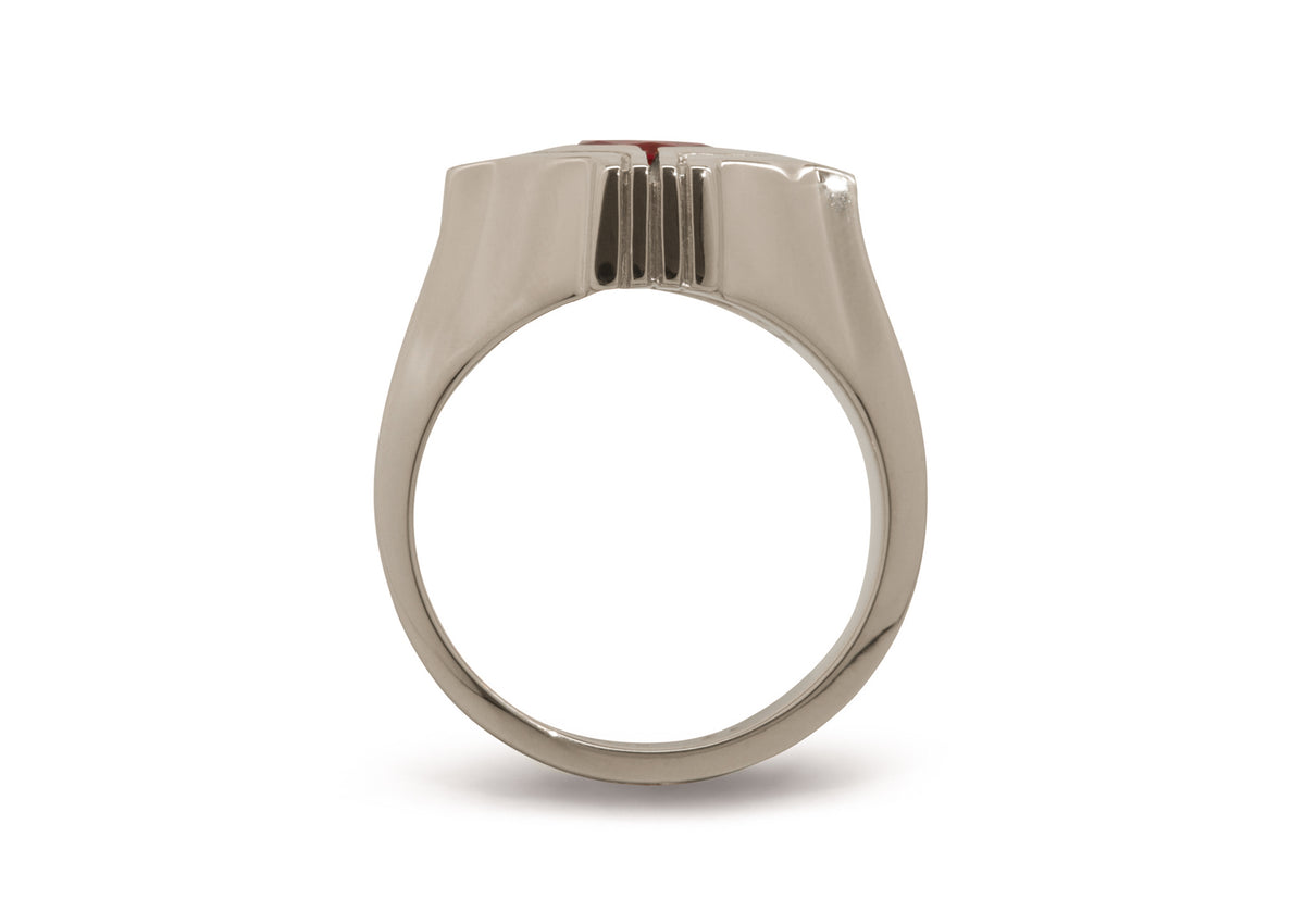 Our Ring for Sir Ian, White Gold & Platinum