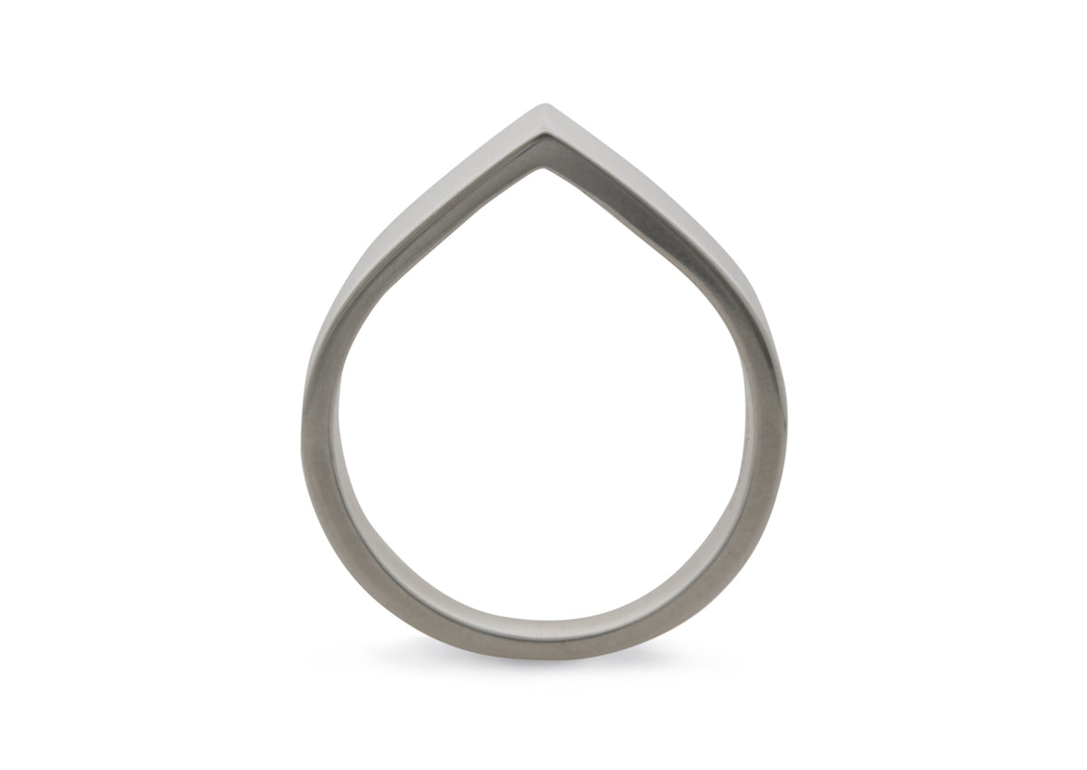 JW462 Pointy Ring, Sterling Silver