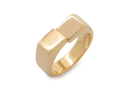 JW469 Dress Ring, Yellow Gold