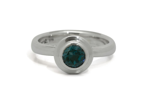 JW656 Gemstone Ring, Sterling Silver