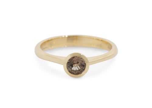 JW698 Gemstone Ring, Yellow Gold