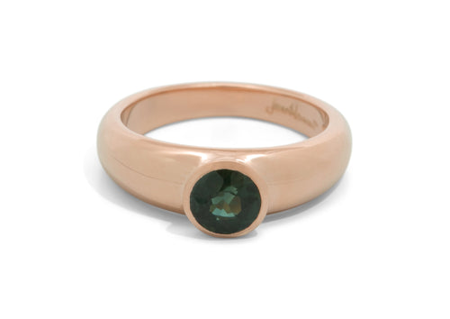 JW73 Gemstone Ring, Red Gold