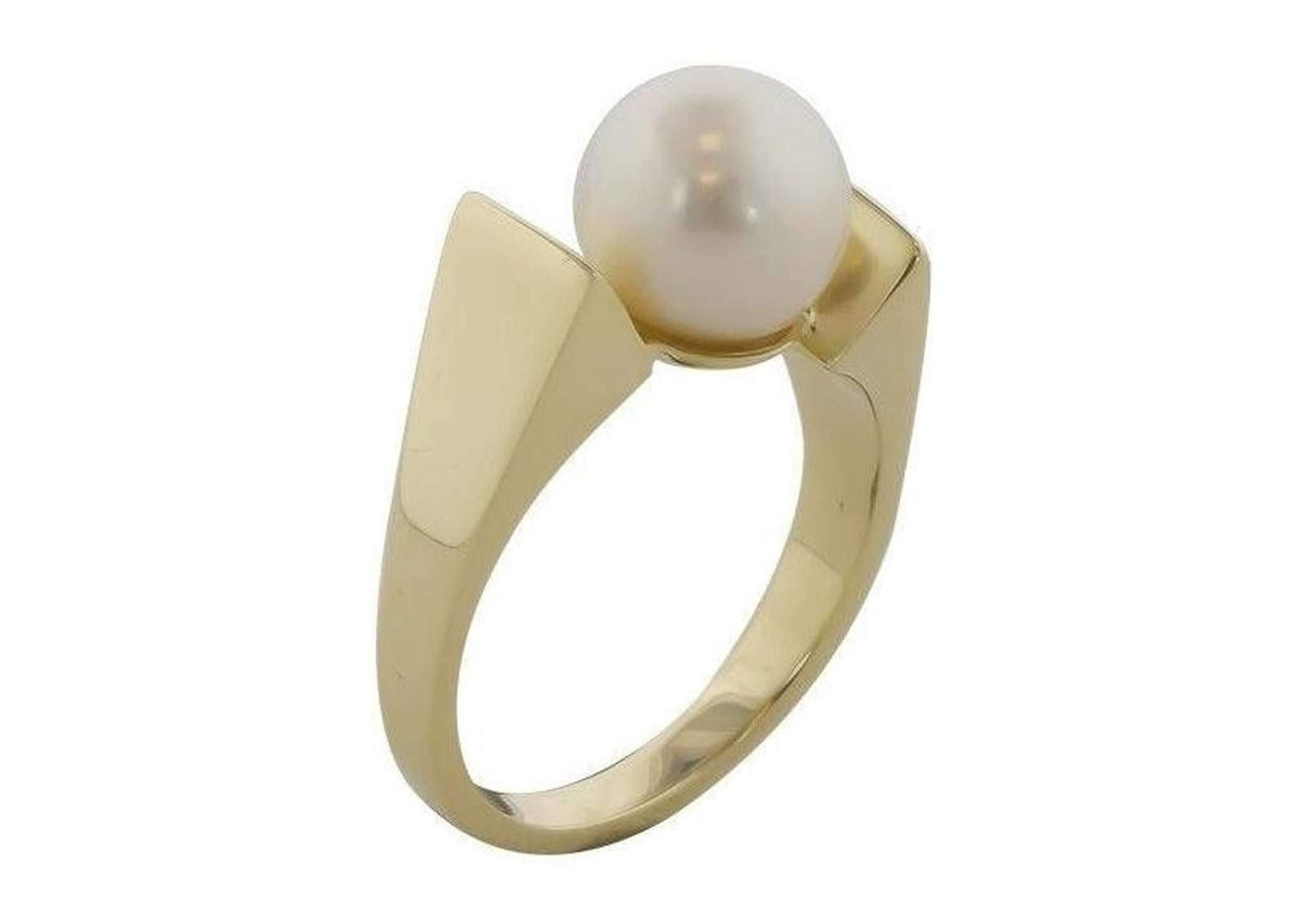 14ct Fresh Water Pearl Ring Design   - Jens Hansen - 1