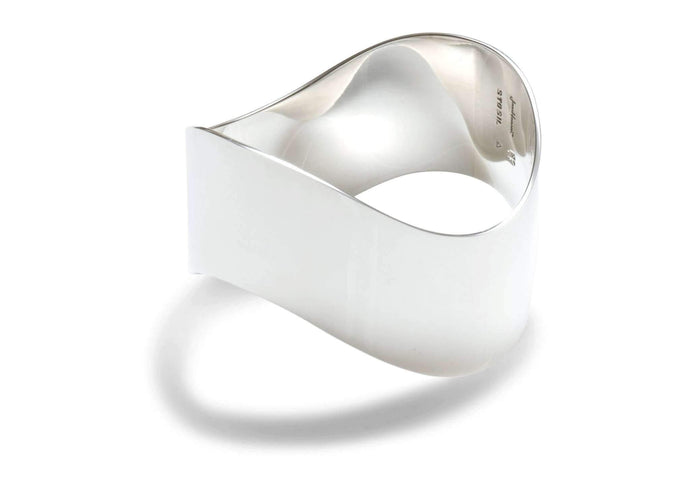 2008 Foundation Release Sterling Silver Wave Bracelet   - Jens Hansen