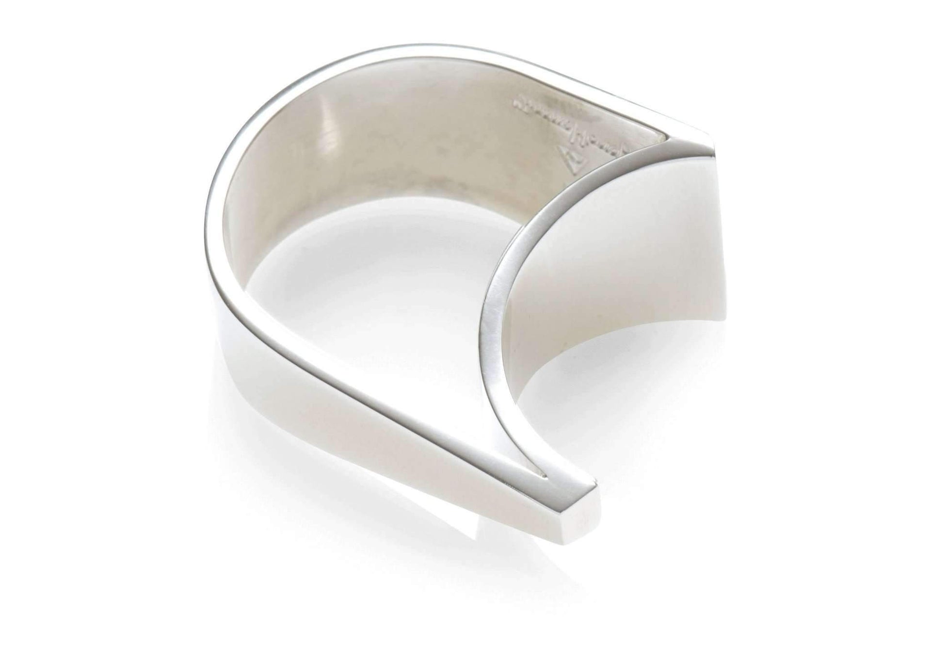 2008 Foundation Release Sterling Silver Asymmetrical Ring   - Jens Hansen - 1