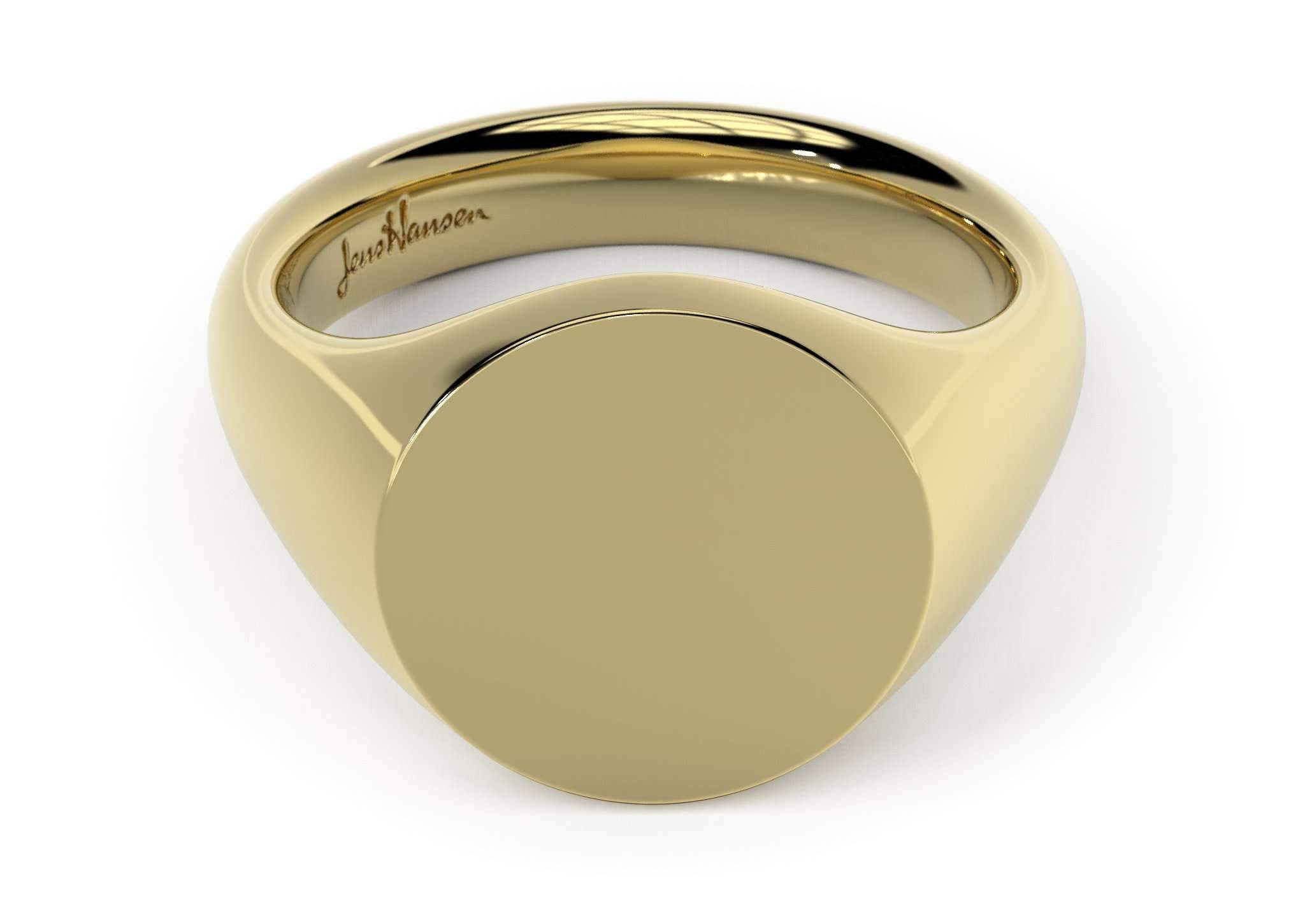 Custom Gold Signet Ring – Vanessa Lianne