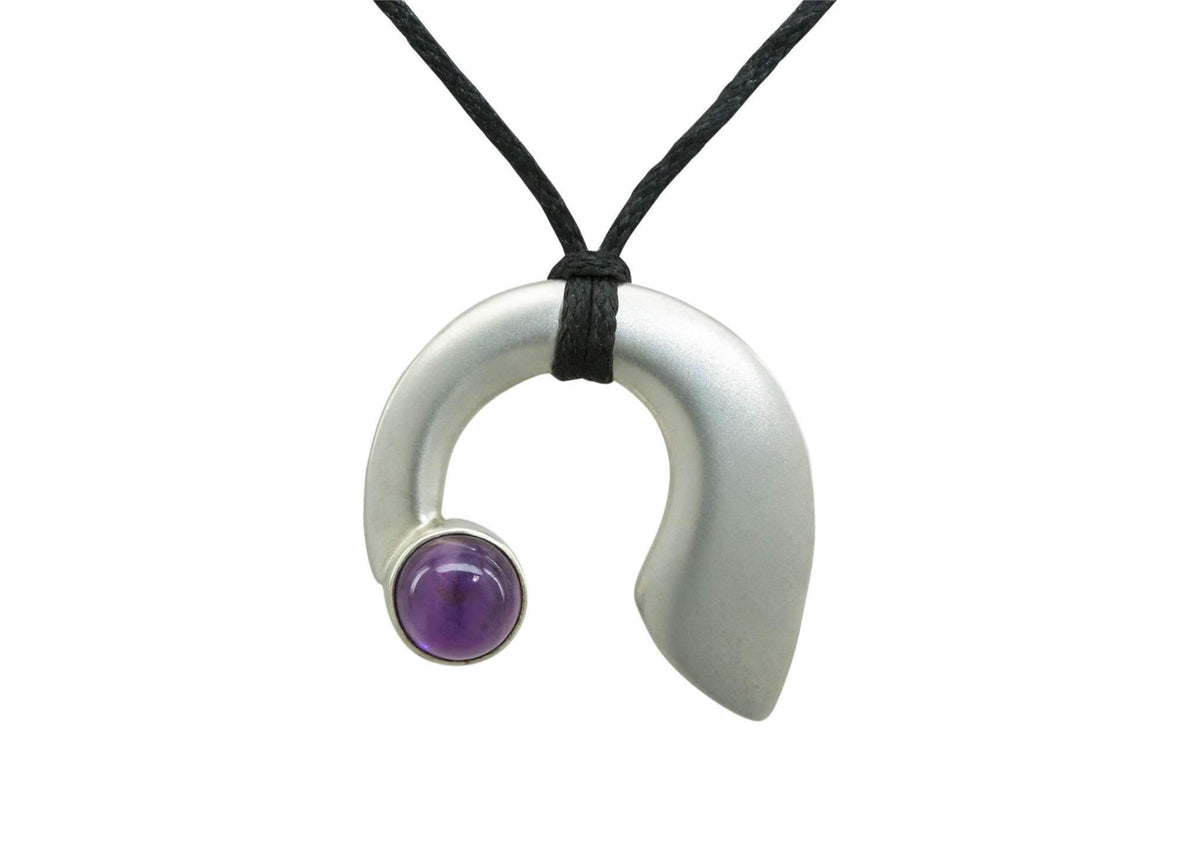 Gemstone Pendant, Sterling Silver