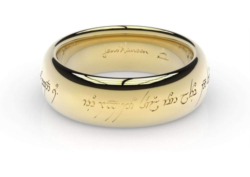 Elvish Love Ring Yellow Gold Jens Hansen