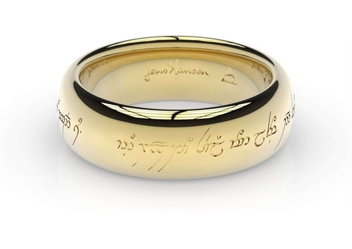 Elvish Love Ring - Yellow Gold - Jens Hansen