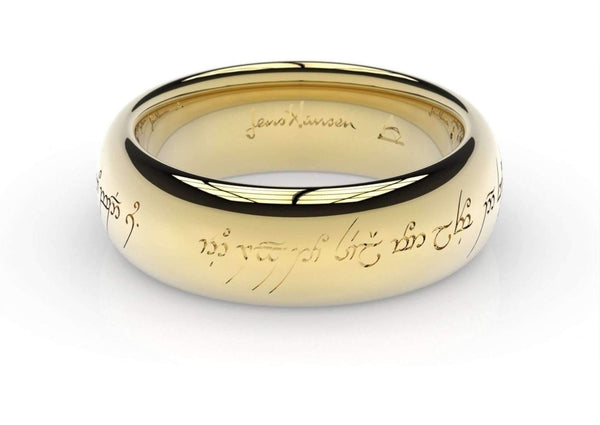 Elvish Love Ring Yellow Gold Jens Hansen