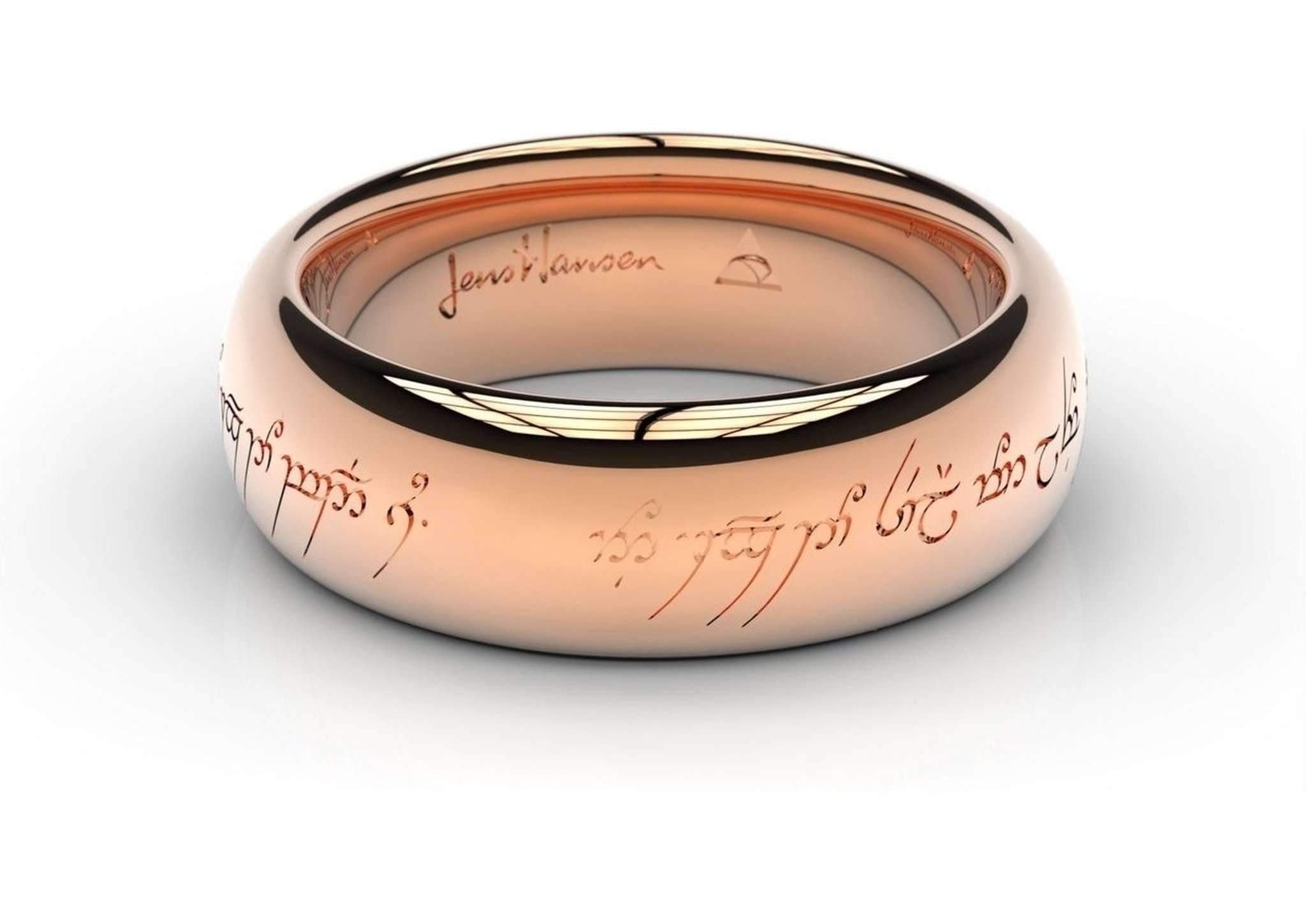 Princess Elegant Elvish Engagement Ring, Yellow Gold – Jens Hansen