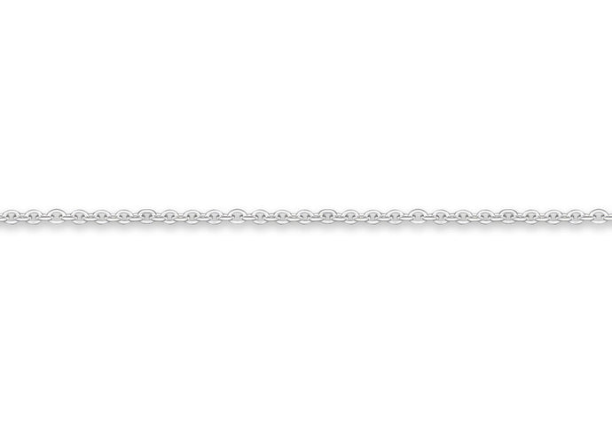 Fine Cable Chain, Sterling Silver