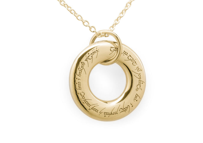 The Wanderers Circle with Infinity Loop, Yellow Gold
