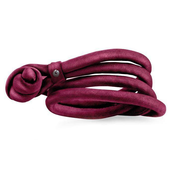 Silk bracelet wine red for Sweet Drops (size XS-XL)