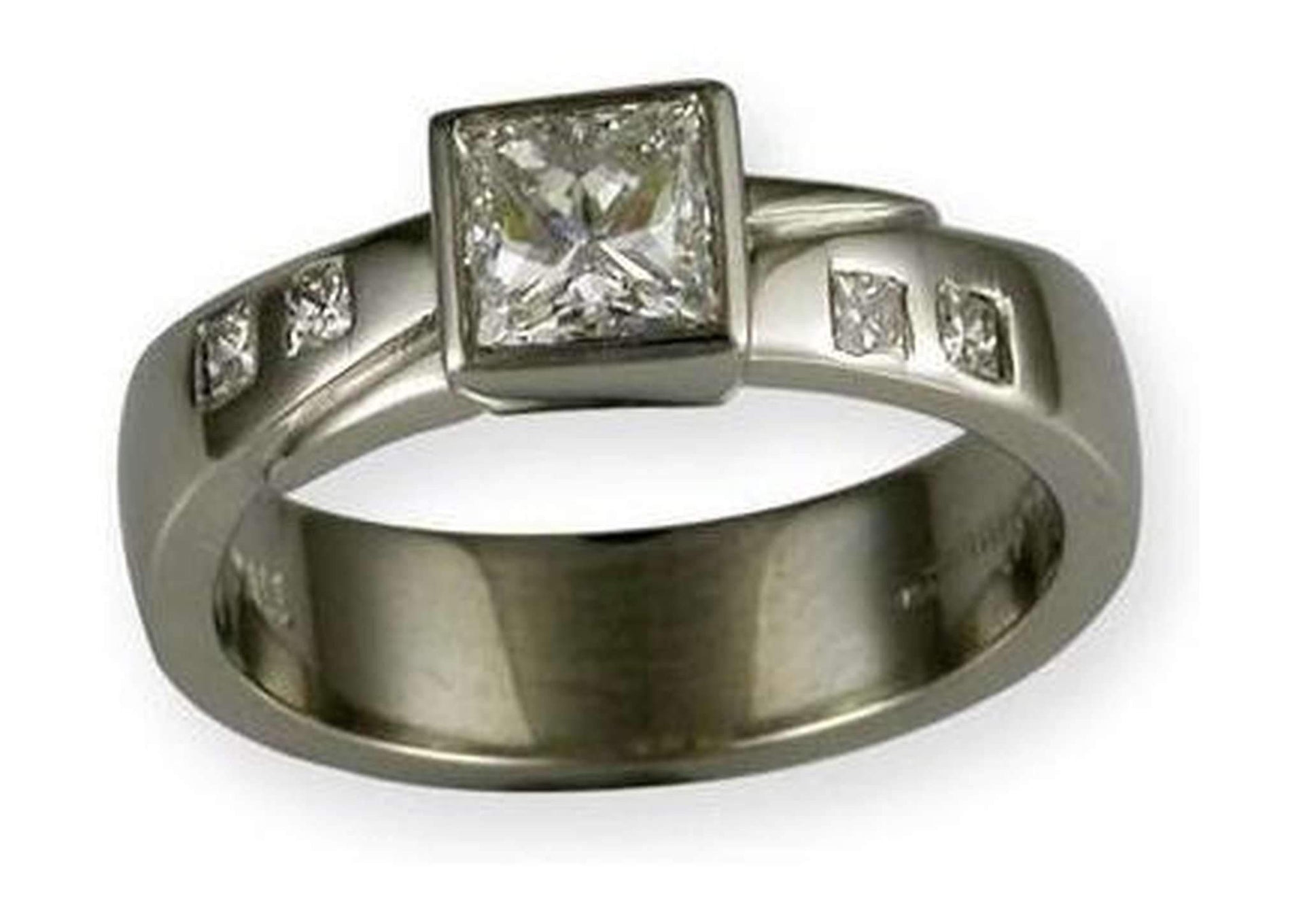 Palladium & Diamond Ring   - Jens Hansen