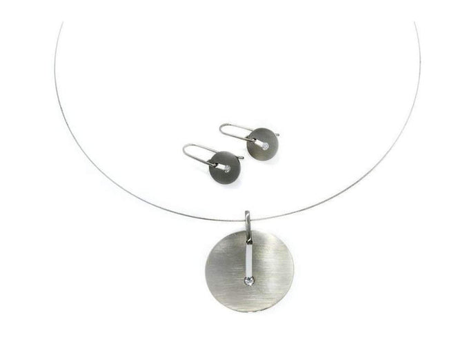 Diamond Pendant & Earring Set   - Jens Hansen