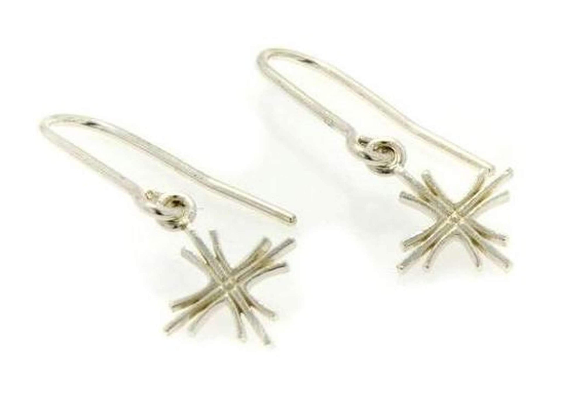 Sterling Silver Cross Earrings   - Jens Hansen