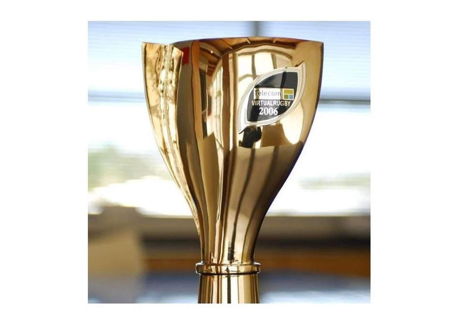 Telecom Virtual Rugby -  AirNZ Cup competition trophy   - Jens Hansen