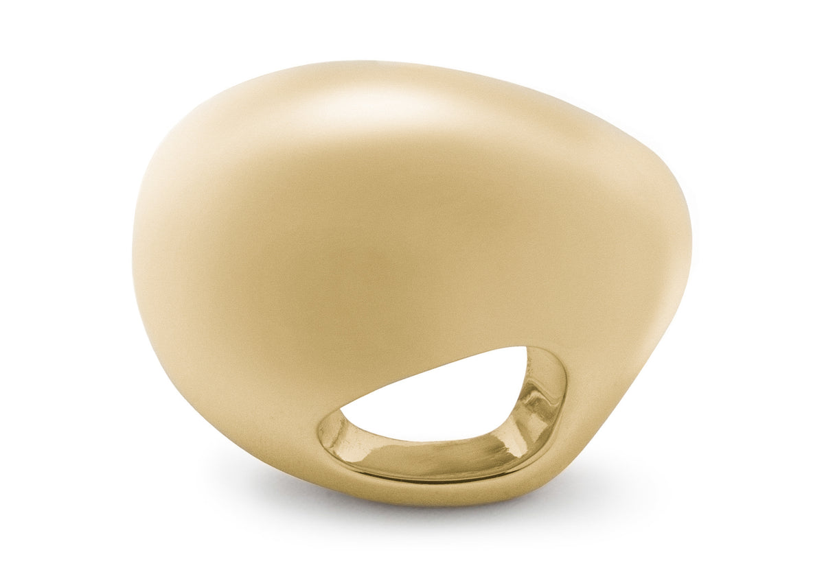 The Secret Kiwi Ring, Yellow Gold
